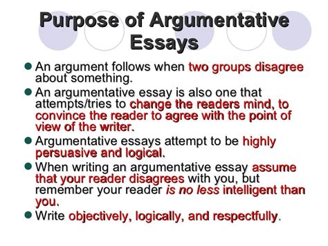 What Is the Main Purpose of an Argumentative Essay? A Diverse Viewpoint Exploration